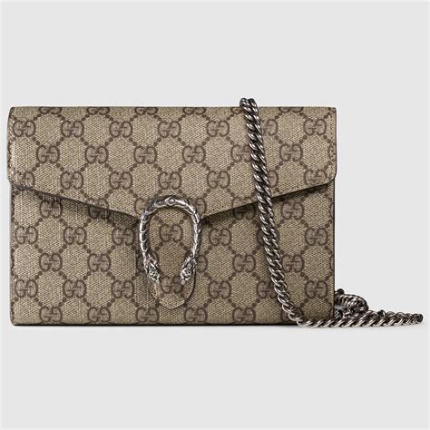 gucci chain wallet dionysus|gucci interlocking wallet.